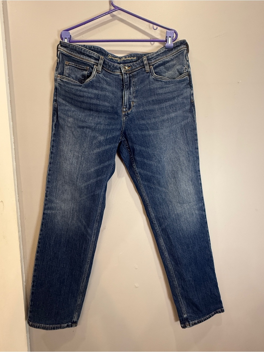 Tommy Bahama Relaxed Fit Men's Jeans in Blue Denim